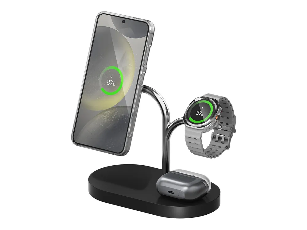 Samsung Wits Wireless Magnetischer 3-in-1 Charger Black