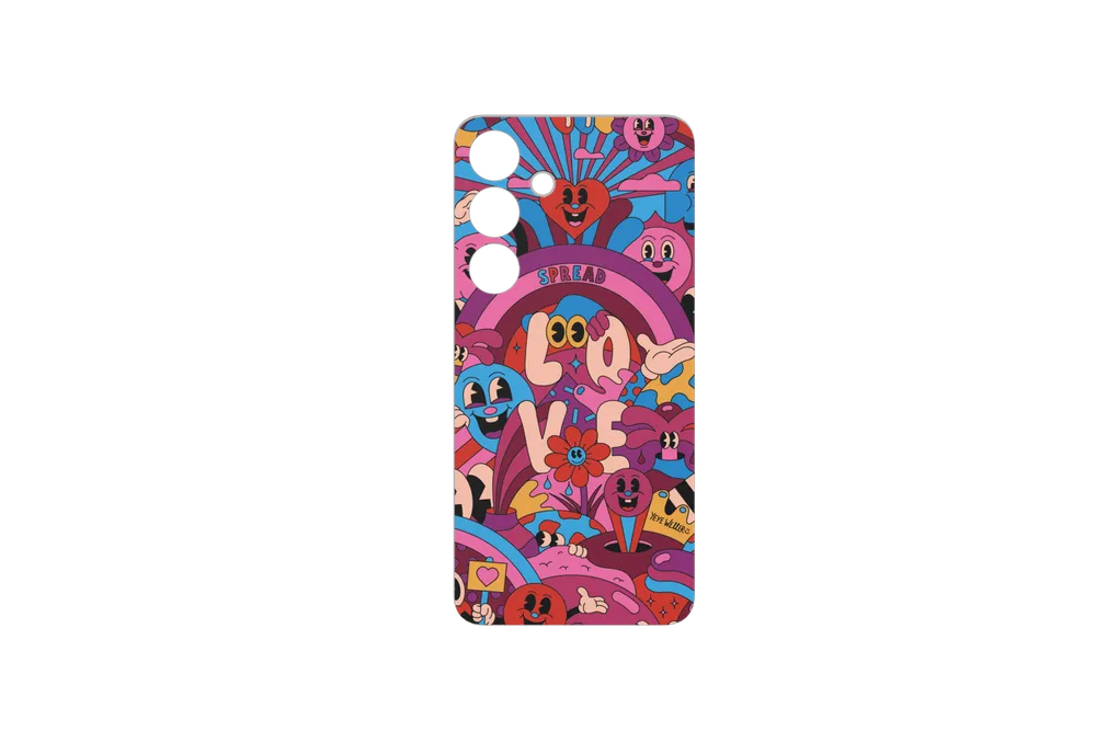 Samsung Artist Yeye Weller Flipsuit Card für das Galaxy S24 Gelb