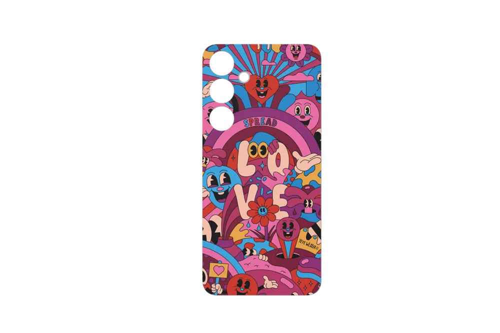 Samsung Artist Yeye Weller Flipsuit Card für das Galaxy S24+ Gelb