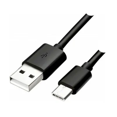 Offizielles Samsung USB-A-auf-USB-C-Kabel, schnelles Synchronisieren und Laden, 1 m, Weiß