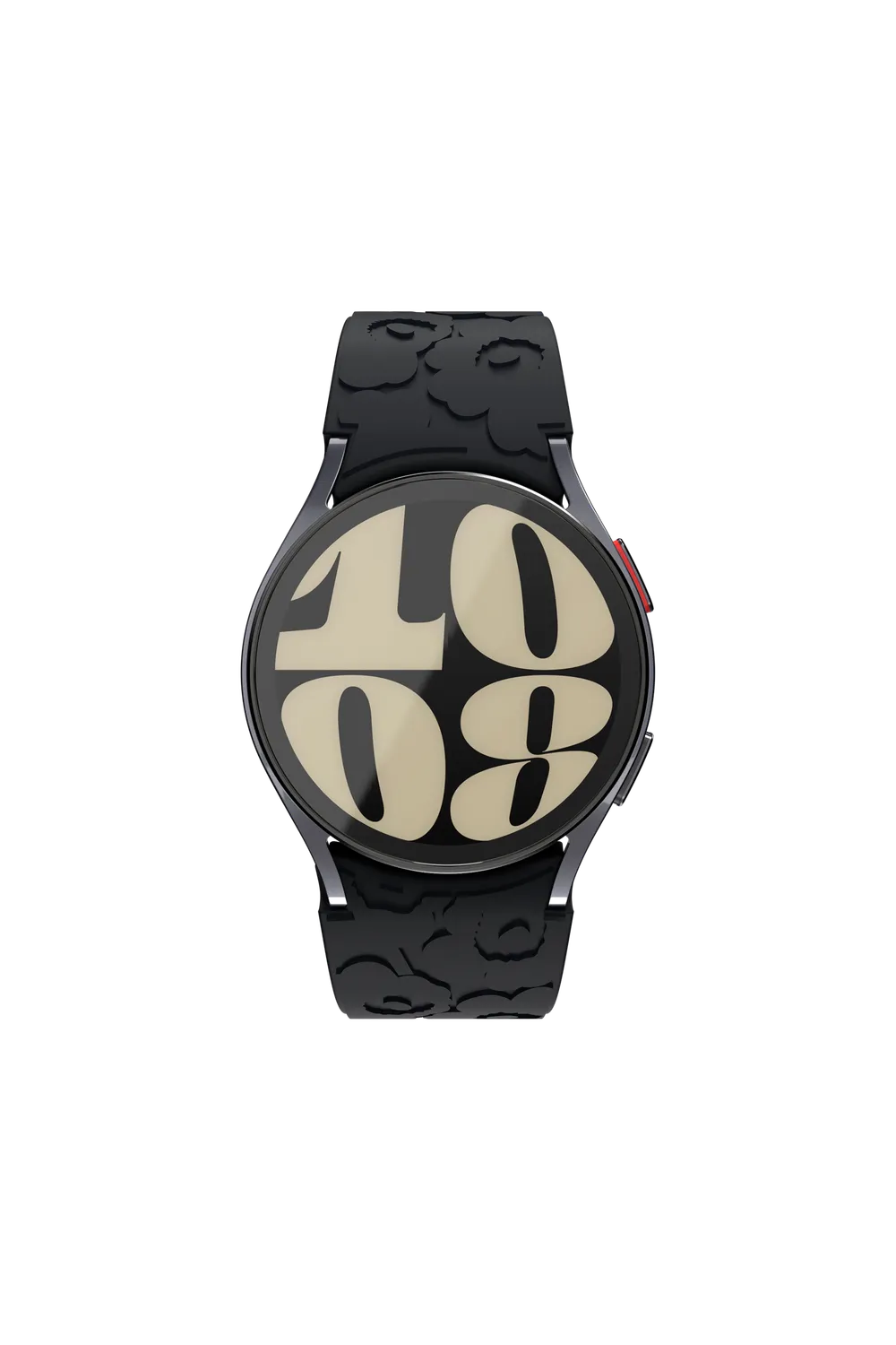 Samsung Anymode Unikko Embossed Band GP-TYR940 für die Galaxy Watch Black