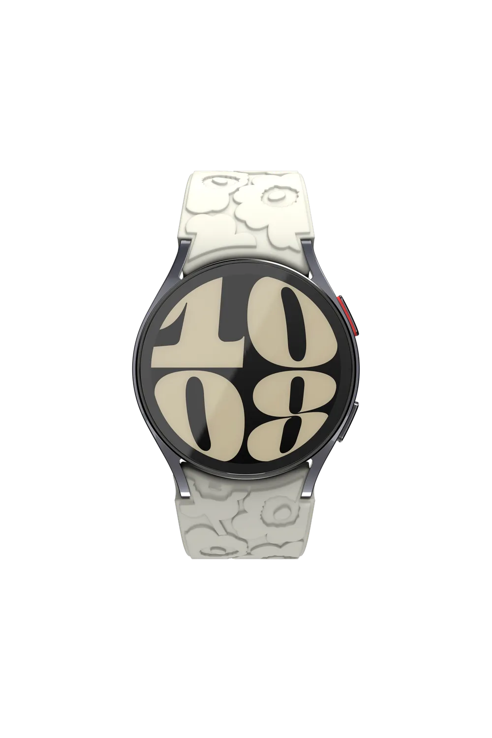 Samsung Anymode Unikko Embossed Band GP-TYR940 für die Galaxy Watch Beige