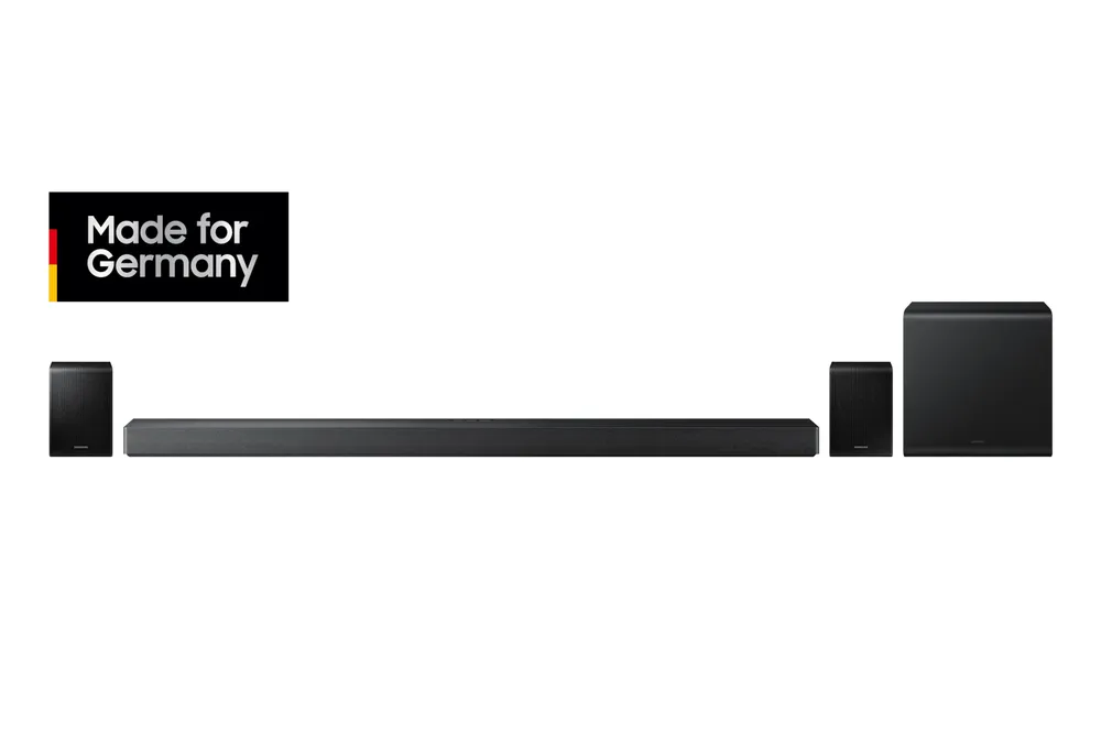 HW-QS760GF/ZG schwarz Soundbar mit Subwoofer & Rücklautsprecher (2025)