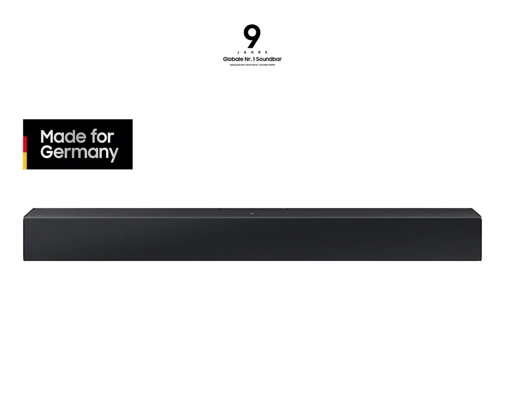 Soundbar Samsung HW-C410G 2.0 40W Bluetooth NFC Dolby Audio Schwarz Titan