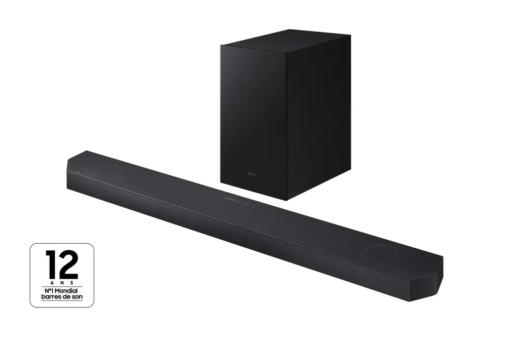 Soundbar Samsung HW-Q600H 3.1.2 34W Bluetooth WiFi Dolby Atmos Schwarz