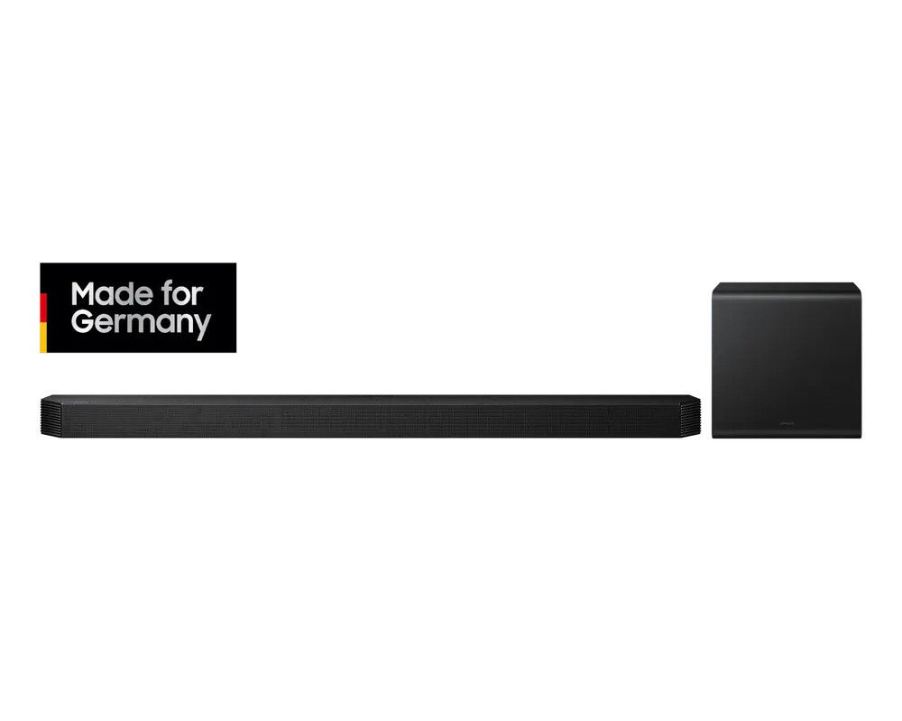 Samsung Q-Serie Soundbar HW-Q810GH 5.1.2-Kanal Subwoofer (2026) Schwarz