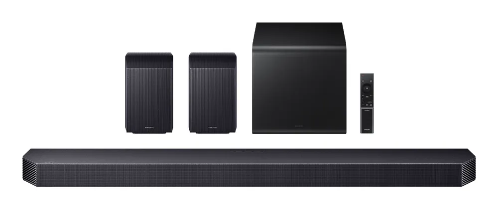 Soundbar Samsung HW-Q930F 9.1.4 WiFi Bluetooth Subwoofer Dolby Atmos Schwarz