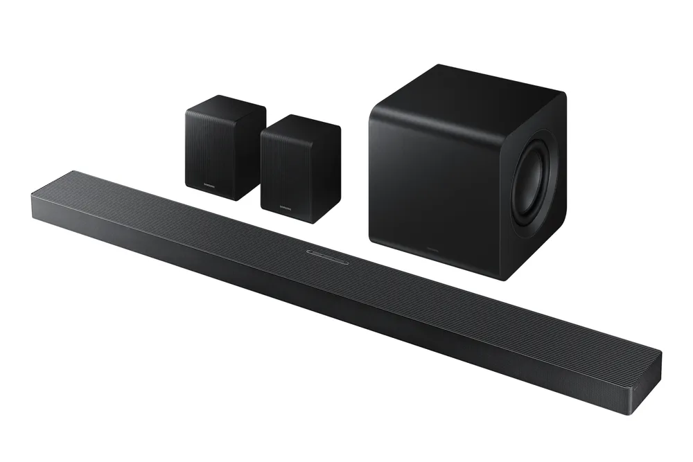 Soundbar Samsung Q-series HW-QS750F Bluetooth WLAN HDR10+ Dolby Atmos Subwoofer Wireless