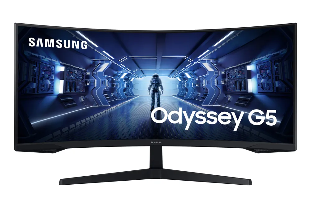 Monitor Samsung G Series C34G55TWWU 34" UltraWide Quad HD 165Hz VA Curved 1ms HDR10 FreeSync