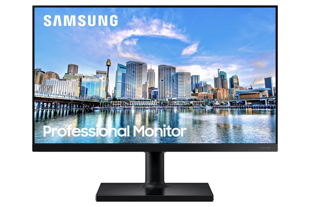 Samsung Monitor T45F 24 Zoll IPS FullHD 75Hz Höhenverstellbar FreeSync Pivot