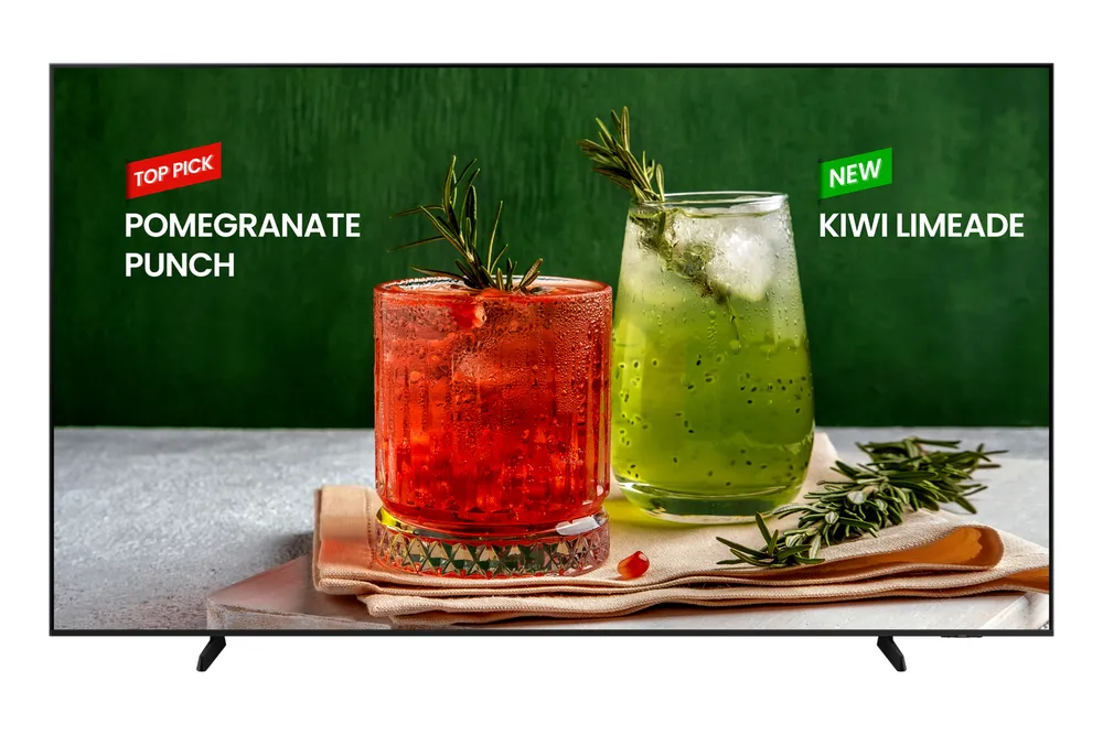 TV Samsung LED BE98D-H 98" 4K WiFi Smart HDR10+ Tizen Digital Signage