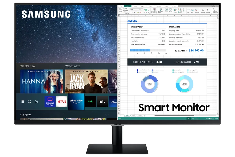 Monitor Samsung LS32AM500NUXEN 32" FullHD 60Hz VA Smart HDR10 8ms Lautsprecher