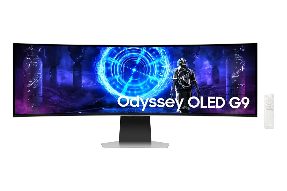 Monitor Samsung S49DG950SU 49" Dual QHD 240Hz OLED Curved Adaptive Sound Pro