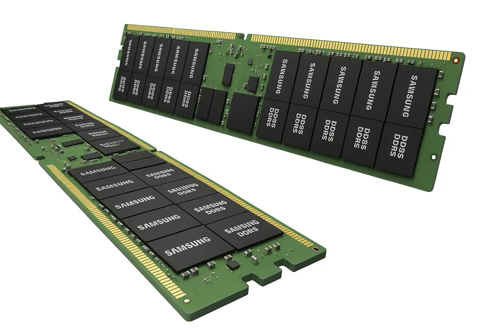 Arbeitsspeicher RAM Samsung M321R8GA0EB2-CCP 64GB 1x64GB DDR5 6400MHz CL52 ECC Registered Schwarz