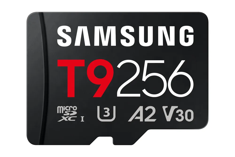 Samsung T9 microSD memory card 256GB up to 200 MB/s read and 130 MB/s write MB-MH256T/WW