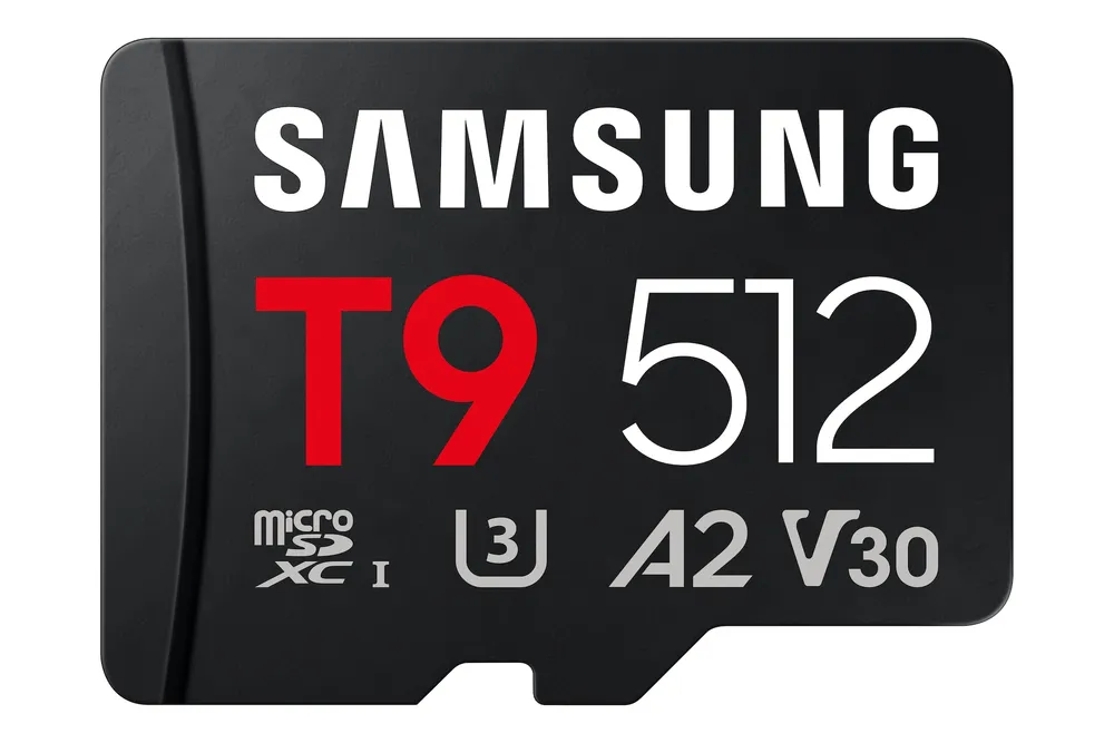 Samsung T9 microSD memory card 512GB up to 200 MB/s read and 130 MB/s write MB-MH512T/WW
