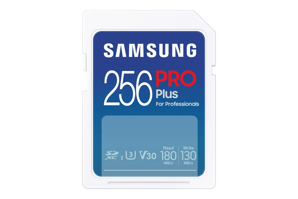 Samsung PRO Plus SDXC™ UHS-I Speicherkarte - 256 GB Weiß