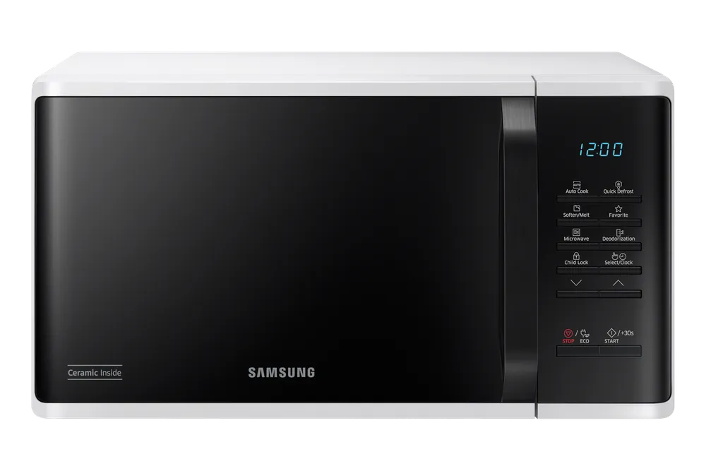 Samsung 23 L Solo-Mikrowelle mit Quick Defrost