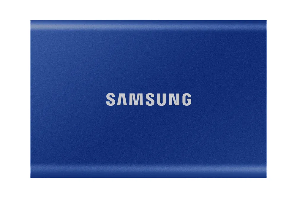 Samsung T7 Portable SSD 1TB Blau