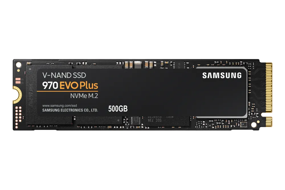 Samsung 970 EVO Plus 500 GB M.2 PCI Express 3.0 NVMe V-NAND MLC (MZ-V7S500BW)