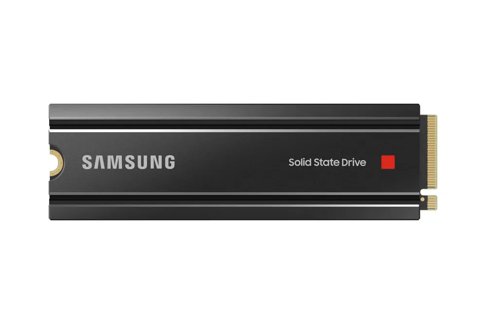 Samsung SSD 980 PRO 2TB | mz-v8p2t0cw | M.2 2280 / M-Key / PCIe 4.0 x4 - Kühlkörper