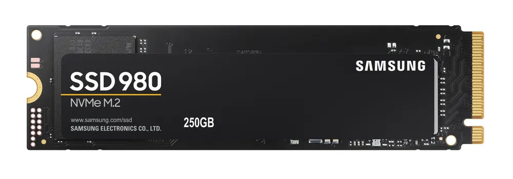 Samsung SSD 980 250GB | mz-v8v250bw | M.2 2280 / M-Key / PCIe 3.0 x4