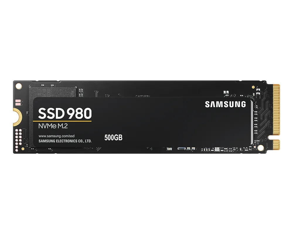 Samsung SSD 980 500GB | mz-v8v500bw | M.2 2280 / M-Key / PCIe 3.0 x4