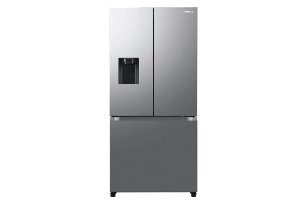Samsung SLIM RF5000 French Door mit AI Energy Mode, EEK: E, 495 L Silber