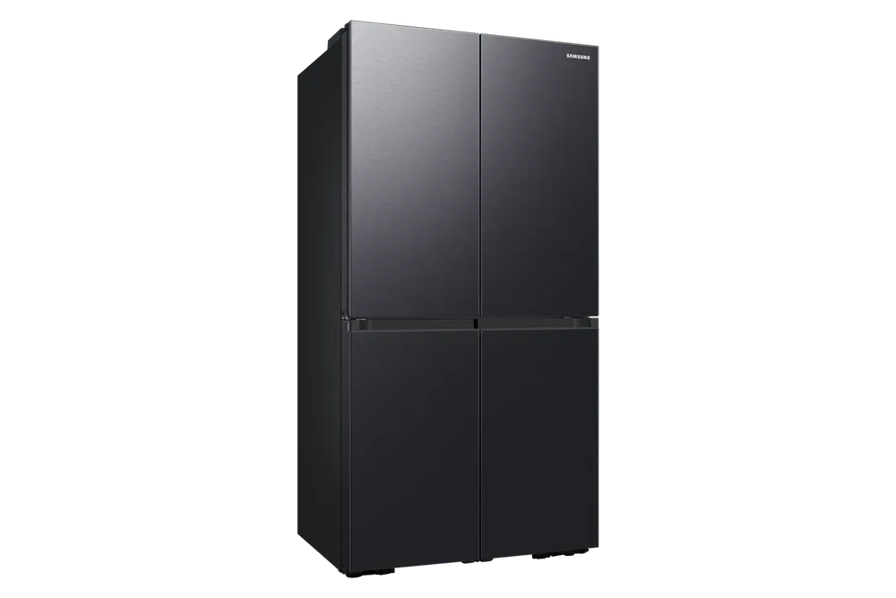 Samsung RF9000 French Door mit Beverage Center, EEK: E, 636 L Premium Black Steel