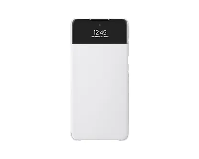 S View Wallet Cover EF-EA725 für das Galaxy A72, white Handyhülle