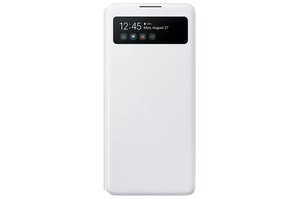 S View Wallet Cover für Galaxy S10 Lite White Handyhülle
