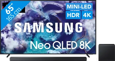 Samsung 65'' Neo QLED QN900F + Samsung HW-QS710GF