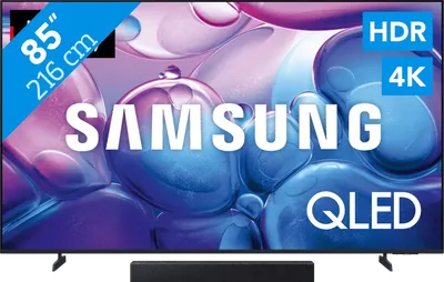 Samsung 85'' QLED Q60F + Samsung HW-B410GF