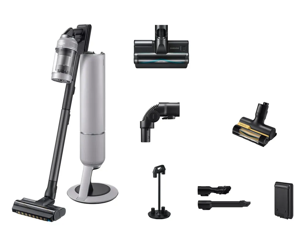 Samsung Akku-Handstaubsauger BESPOKE AI Jet CompleteClean, VS80F28EFP/WD, 770 W, beutellos