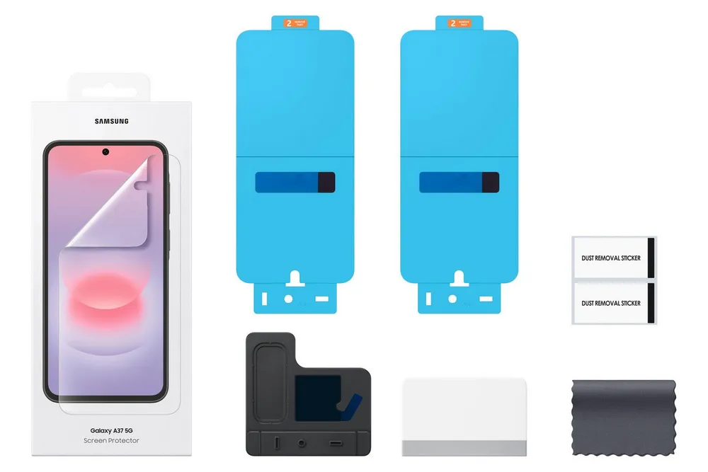 Samsung Displayschutzglas Screen Protector für Samsung Galaxy A37 5G, Displayschutzfolie, Schutzfolie, Bildschirmschutz, kratz- & stoßfest