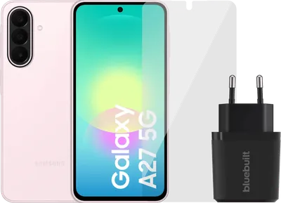 Samsung Galaxy A27 128GB Rosa 5G + Basis-Zubehörset