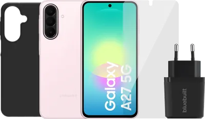 Samsung Galaxy A27 128GB Rosa 5G + Komplettes Zubehörset