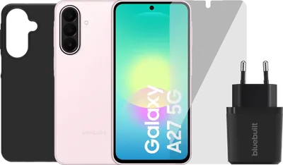 Samsung Galaxy A27 256GB Rosa 5G + Komplettes Zubehörset
