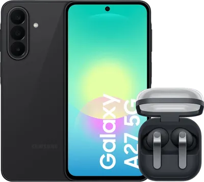 Samsung Galaxy A27 256GB Schwarz 5G + Samsung Galaxy Buds4