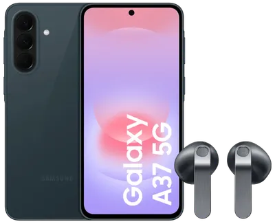 Samsung Galaxy A37 128GB Dunkelgrün 5G + Samsung Galaxy Buds4 Schwarz