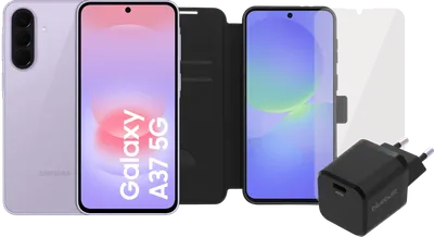 Samsung Galaxy A37 128GB Rosa 5G + Komplettes Zubehörset