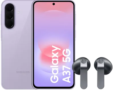 Samsung Galaxy A37 128GB Rosa 5G + Samsung Galaxy Buds4 Schwarz