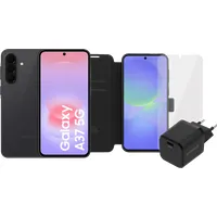 Samsung Galaxy A37 128GB Schwarz 5G + Komplettes Zubehörset