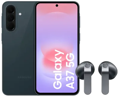 Samsung Galaxy A37 256GB Dunkelgrün 5G + Samsung Galaxy Buds4 Schwarz