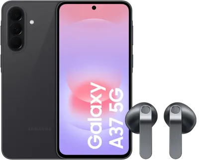 Samsung Galaxy A37 256GB Schwarz 5G + Samsung Galaxy Buds4 Schwarz