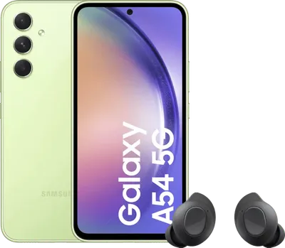Samsung Galaxy A54 128GB Grün 5G + Samsung Galaxy Buds FE Schwarz