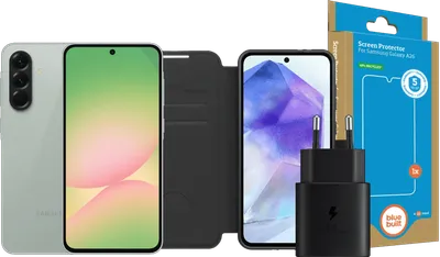 Samsung Galaxy A56 128GB Grün 5G + Komplettes Zubehörset