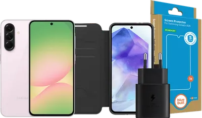 Samsung Galaxy A56 128GB Rosa 5G + Komplettes Zubehörset