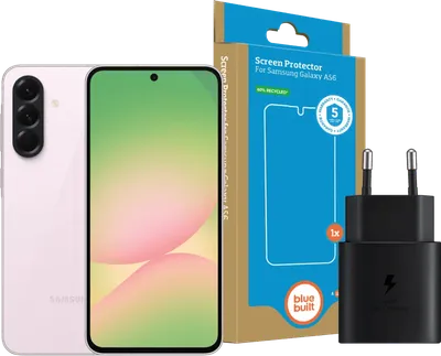 Samsung Galaxy A56 256GB Rosa 5G + Basis-Zubehörset