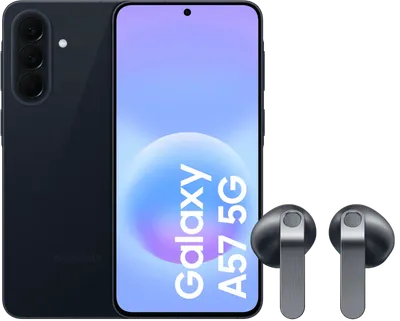 Samsung Galaxy A57 256GB Dunkelblau 5G + Samsung Galaxy Buds4 Schwarz